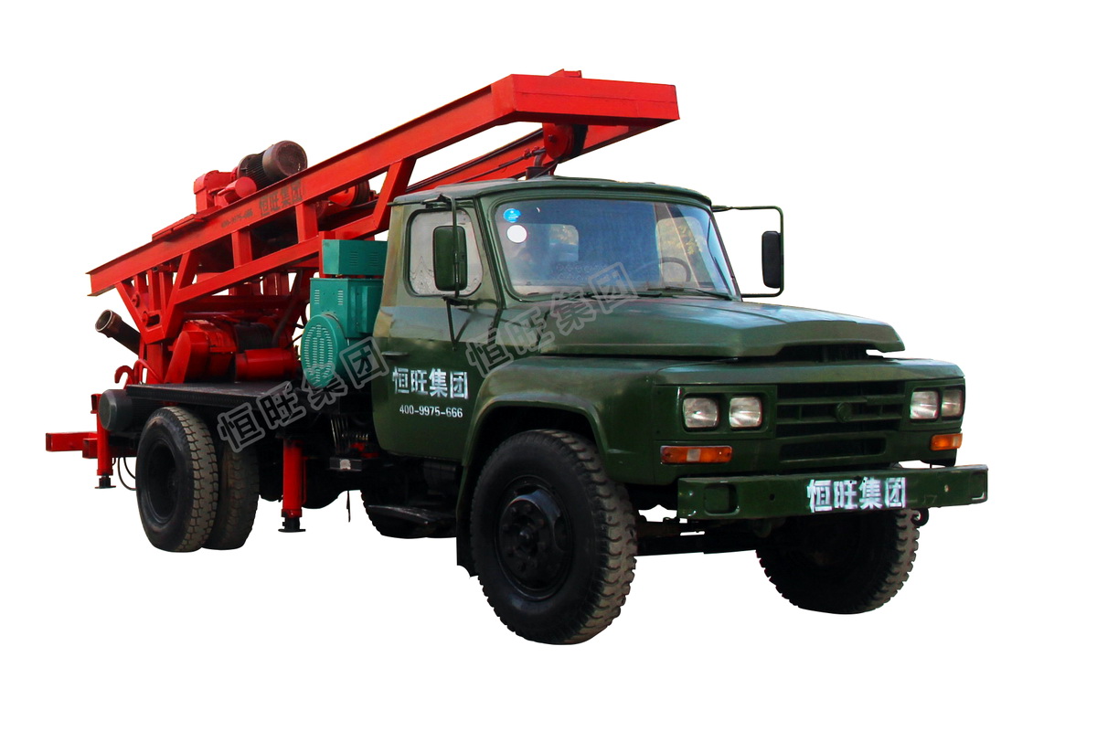 5寸單橋汽(qì)車鑽機